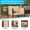 Flash Furniture Black Patio Chair with Storage & Gray Cushions GM-201108-1S-GY-GG - alternate 3